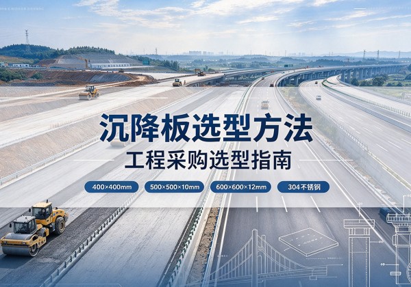 胶州沉降板选择方法