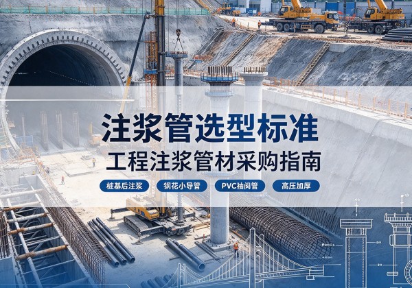胶州注浆管选型标准
